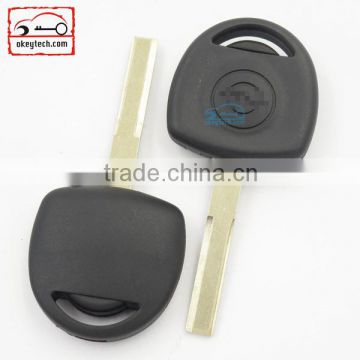 Okeytech Opel transponder chip key shell blank with HU43 blade with logo transponder chip key blank opel car key case