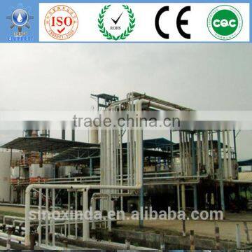 Cooking oil refining to biological diesel equipment biodeisel reactor for transeterification