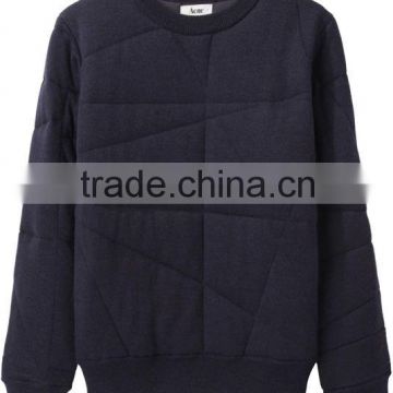 Customized Fleece Quilted Sweat Shirt
