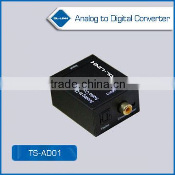 New Arrival!!Analog to Digital Optical Coaxial Audio Converter Adapter with 3.5mm & RCA Inputs