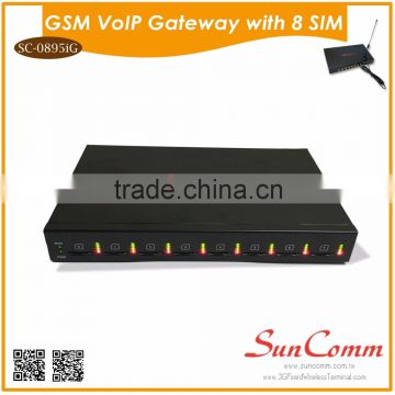 SC-0895iG SMS quad band GSM VoIP Terminal with 4 port
