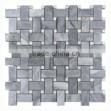 China black hexagon marble mosaic tile