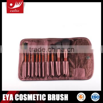 10 pcs high quality Makeup Brushes with cosmetic bag