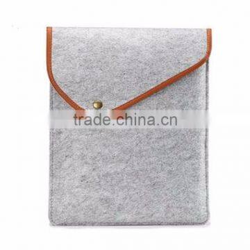 Wholesale cheap fashion custom felt travel laptop bag