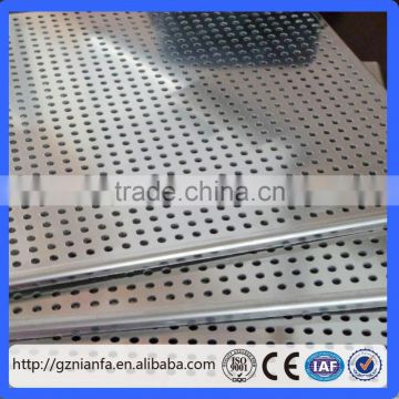 Architecture Decorative Galvanized/Stainless Steel Perforated Metal Sheets(Guangzhou Factory)
