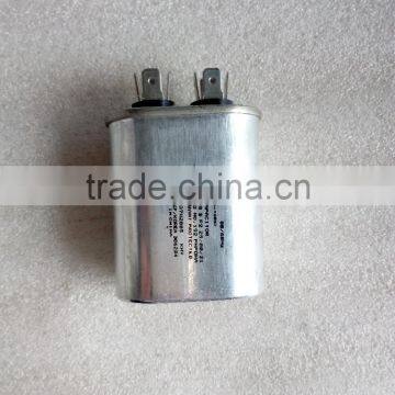 Aluminum run Ellipse capacitor round capacitor CBB65 air conditioner parts 250V 370V 440V