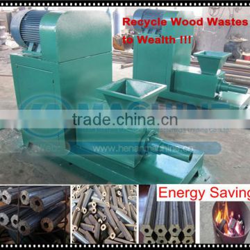 CE approved screw press briquette machine with factory price for sale