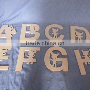 Ornament wooden alphabet letters wholesale