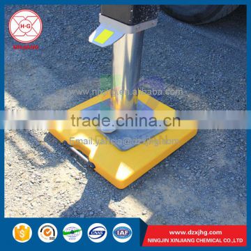 HDPE portable crane leg support outrigger mat for sale