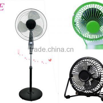 Production of small electric fan, stand fan, high winds and a powerful motor, ventilation fan