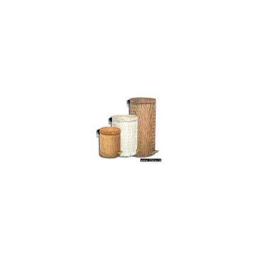 Sell New Rattan Trash Bin