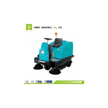 snow removal sweeper