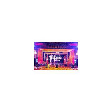 P10mm Outdoor Rental Transparent LED Screen Curtain For Stage Show