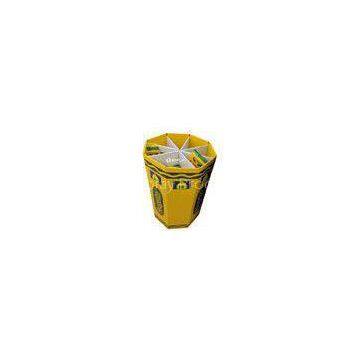 Stationery Cardboard Dump Bins POP Corrugated Display with Dividers