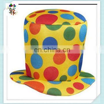 Spotty Multicolour Fancy Dress Costume Party Novelty Clown Top Hats HPC-0290