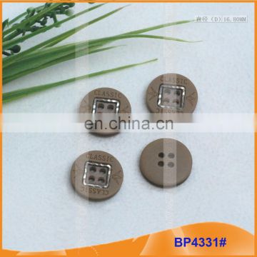 Polyester button/Plastic button/Resin Shirt button for Coat BP4331