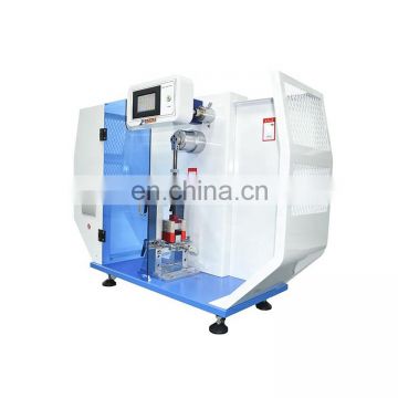 Digital Charpy Izod impact test machine for the toughness of plastic and composite