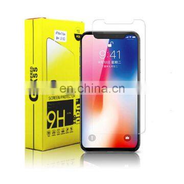 2019 Top Quality Shenzhen Glass 9H Tempered Glass Screen Protector For iPhone mobile phone Screen Protector