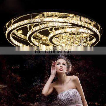High quality crystal chandelier Living room LED ceiling lights