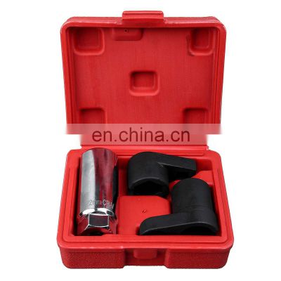 3pcs Oxygen Sensor Socket Wrench Tool Kit Oxygen Sensor Socket Install Removal Tools