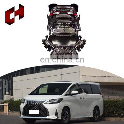 CH Factory Outlet High Fitment Front Rear Bumper Mudguard Facelift Bodykit For Toyota Alphard 2015-On To Lexus Lm