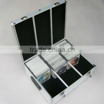 oxidation-resisting aluninum profile fashionable cd case with lock