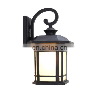American Style Metal Vintage Outdoor Garden Led Wall Light