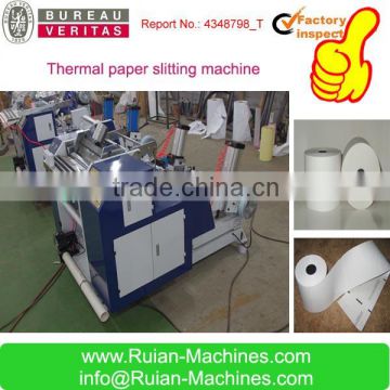 HAS VIDEO Thermal Cash Paper fax paper slitting and rewinding machine (Heavy duty)