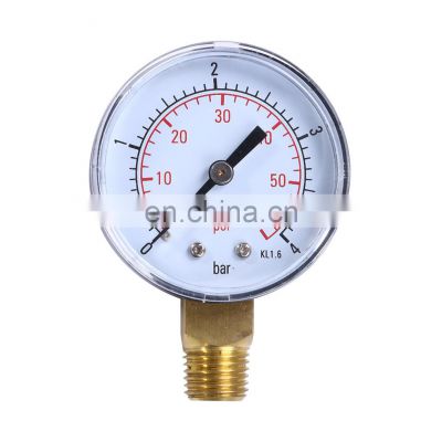Wholesale  high quality measuring water, gas and oil High precision manometer Air Pressure Gauge