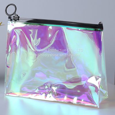 cosmetic bag with magic laser effect