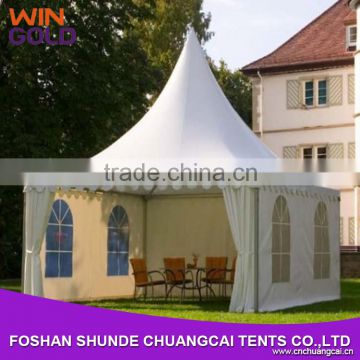 2016 commercial wholesale 3x3m High Peak Marquee Portable Square Drop Ceiling Chinese Pagoda Tent for Outdoor Wedding                        
                                                Quality Choice