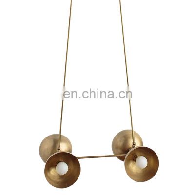 High-End Custom Brass Chandelier Designer Personality Decorative Lamp with Unique Characteristics