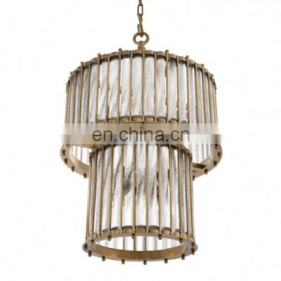 Custom quality interior decoration chandeliers modern minimalist creative word chandelier pendant