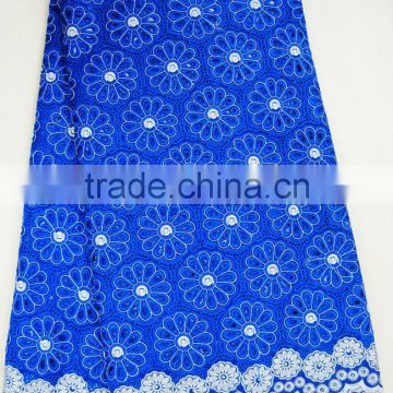 2016 latest design african lace fabric swiss voile J566-1