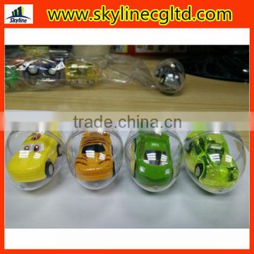 DIY Plastic Pull back cars,2014 coming XMAS promotion gift toys
