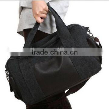 TD094 Leather Travel Bag with Compartments Wholesale