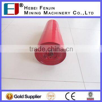 Highly Durable Steel Troughing Conveyor Belt Idler Roller With SKF Bearing