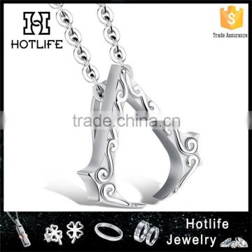 Latest design piercing necklace jewelry for women