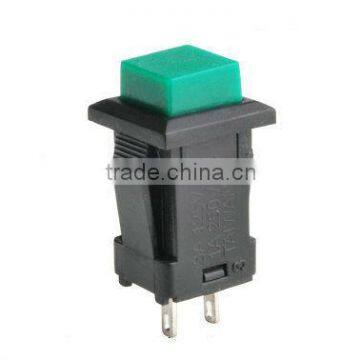 Industrial momentary or alternate action pushbutton switches