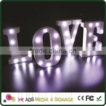 party welcome letter Acrylic Led Letters