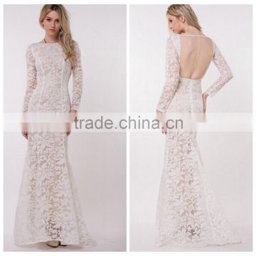 Marvelous Gorgeous Splendid and Posh lace evening dress, long lace evening dress,