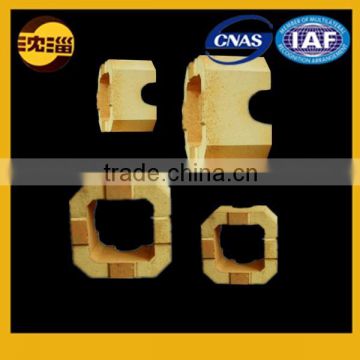 curved fire brick low porosity perforated clay bricks