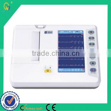 6 Channel Portable ECG Machine with USB