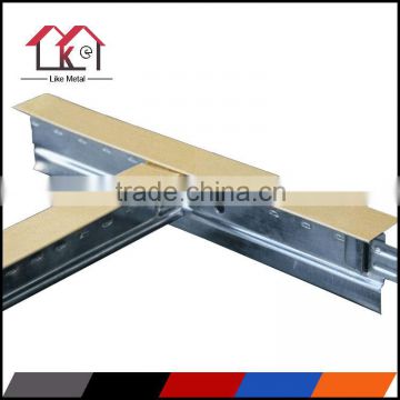 Big discount roofing flat groove ceiling t-grids with price