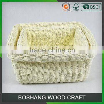 Wholesale handmade paper baskets small gift baskets for wedding