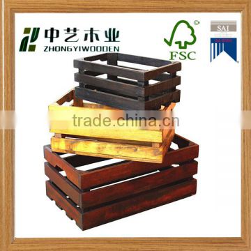 cheap used wooden wine crates wholesale wooden wine rack carved wooden wine crate for sale                        
                                                                                Supplier's Choice