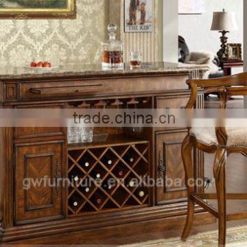 2014 antique wooden bar set