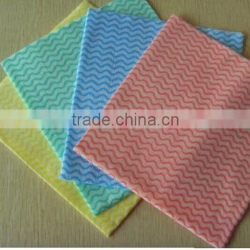 nonwoven cleaning cloth for kitchen and floor viscose