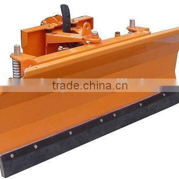 farm tractor front end loader with snow blade