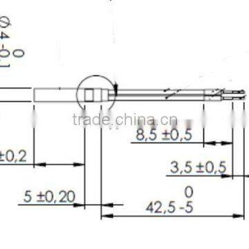 ACCORDING TO THE DRAWING MAKE 3D Printer Prusa Mendel 4*20mm 24v25w cartridge heater